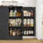 71" Farmhouse Sideboard Buffet Cabinet-Adjustable Shelves, 2 Large Drawers, Door-Mounted Shelf -817546606