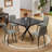 Upholstered Bar Stools Set of 4-103376621