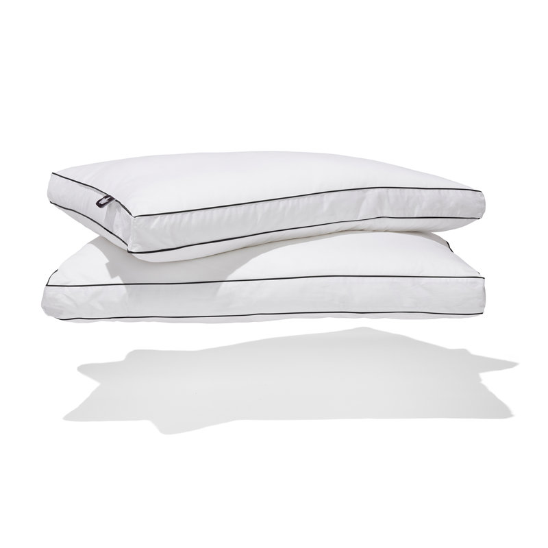 Oreiller en microfibre de duvet synthétique - support moelleux - paquet de 2, 28 po x 18 po