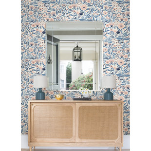 18' L x 20.5" W Smooth Peel and Stick Wallpaper Roll
