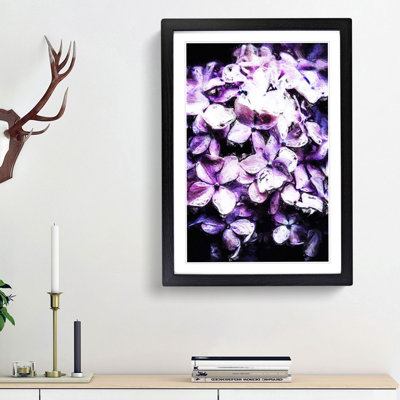 Lilac Hydrangeas - Picture Frame Painting Print