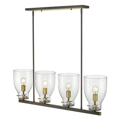 4 - Light Black Kitchen Island Pendant