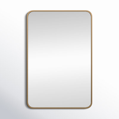 Sabine Metal Rounded Rectangle Wall Mirror