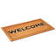 Tapis de porte d'extérieur antidérapant Welcome with Border-92409206