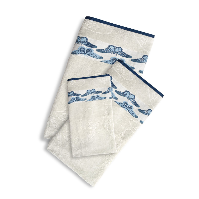 Corum Cotton Midweight Jacquard Mulit-Size Set, Blue