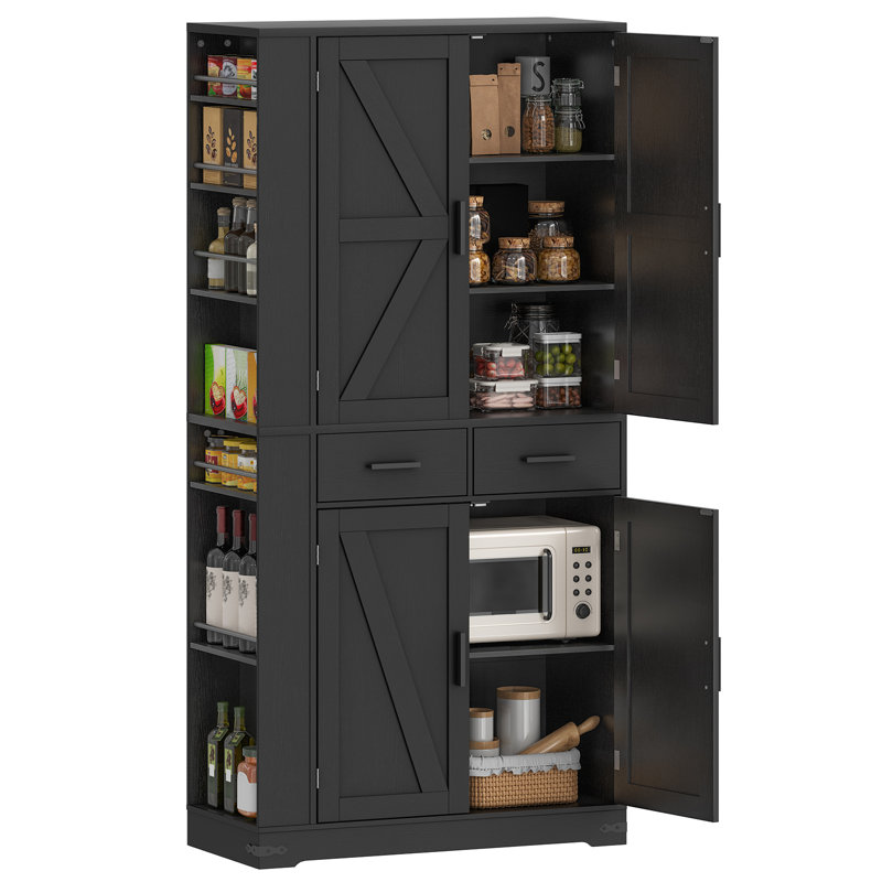 Garde-manger 70,9 po , Black