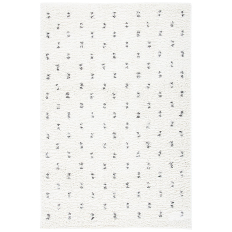 Berber Shag Performance Geometric Rug, Rectangle 2'6" x 4'