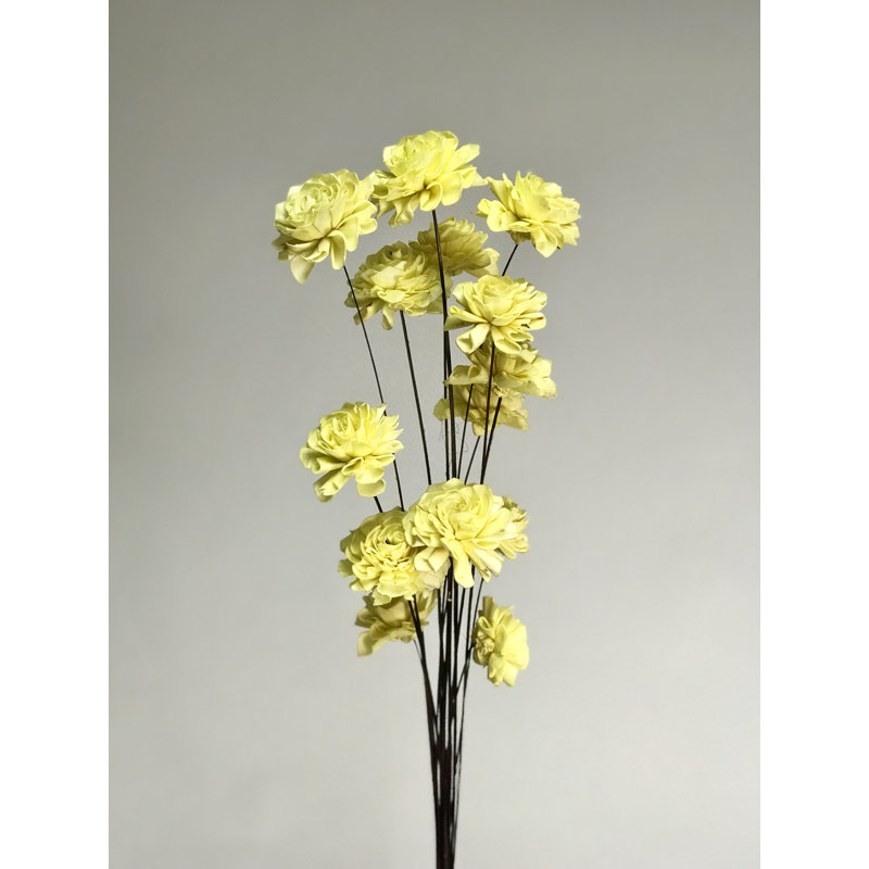 28 " in Faux Floral, Yellow