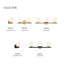 Chopin 2 Light Frosted Dimmable Vanity Light
