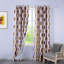 Rideaux obscurcissants et isolants avec œillets et motif géométrique Ginder-318433159-350702224
