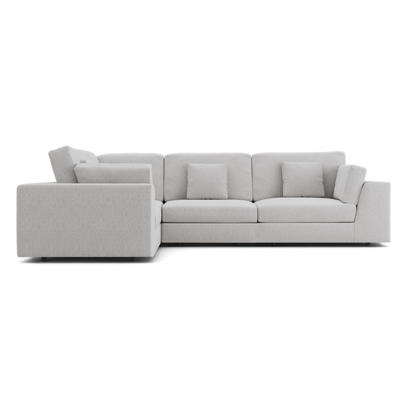 Ensemble de canapé modulaire Perry 07, Tissu gris