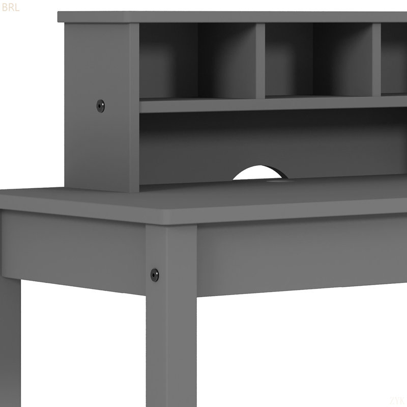 Bureau d'écriture gris