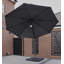 Aadit 300cm Lighted Cantilever Parasol-1619148211