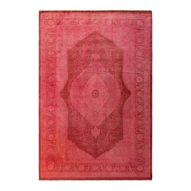 Colaine One-of-a-Kind 6' 3" X 9' 3" Hand Knotted Area Rug