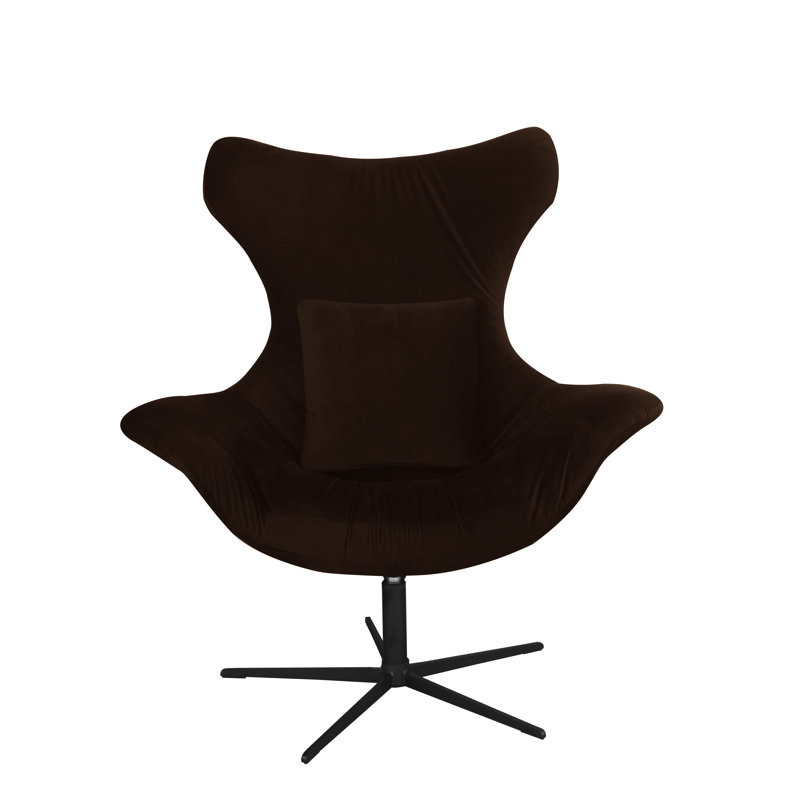 Swivel Lounge Chair, Brown