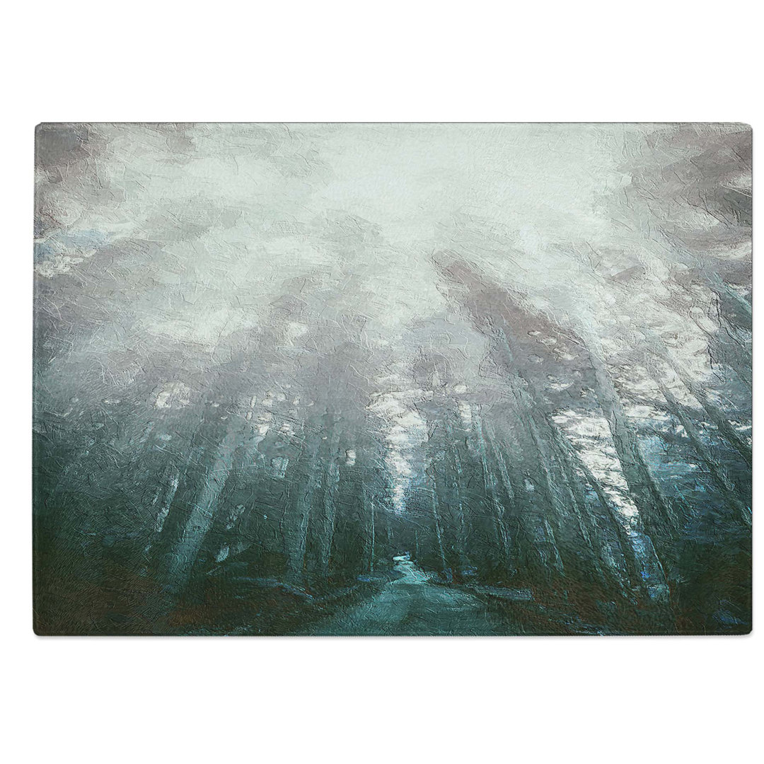 Glass Down The Forest Path in Abstract Chopping Board