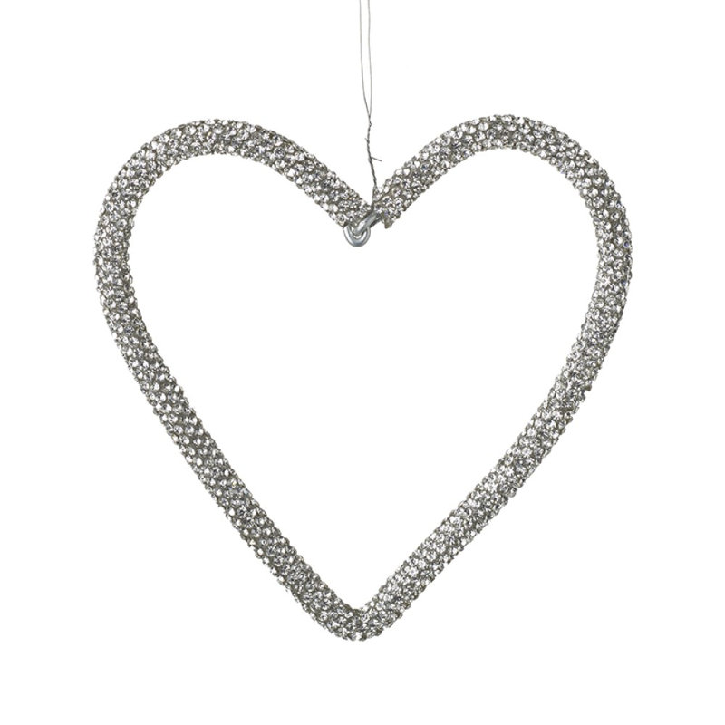 10cm Metal Holiday Shaped Ornament