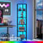 148cm H x 28cm W Metal Standard Bookcase