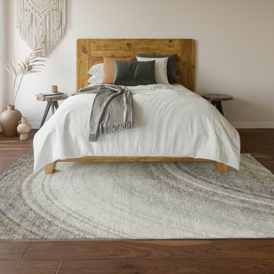 Premium Machine Washable Cerrito AMF584 Gray Rug
