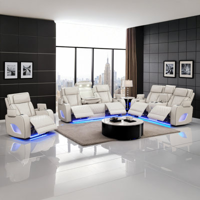 Nostrand 3-Piece Living Room Set