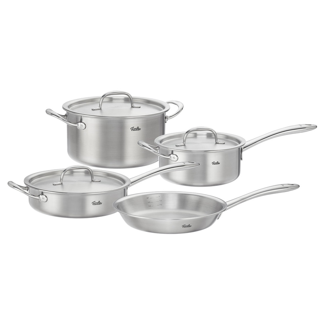 Fissler M5 Pro-Ply 5-ply Stainless Steel 7 Piece Set Fissler