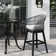 Arra Indoor or Outdoor Counter or Bar Height Bar Stool in Eucalyptus Wood with Rope