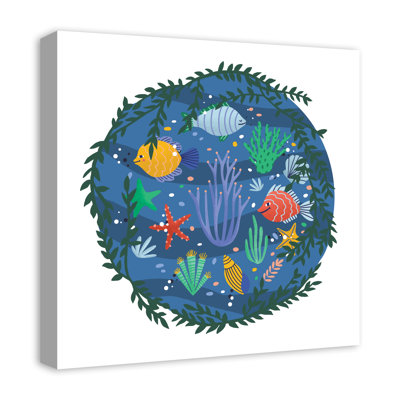 Toile pour bol en poisson de natation Beauvoir