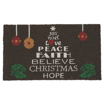 Non-Slip Christmas Indoor Doormat