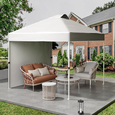 Auvent 10 x 10 pi Pop Up avec auvent réglable