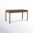 Lola Solid Wood Base Writing Desk