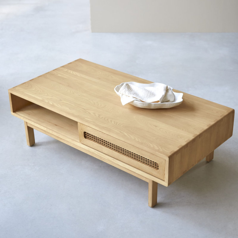 Luis Solid Wood Coffee Table