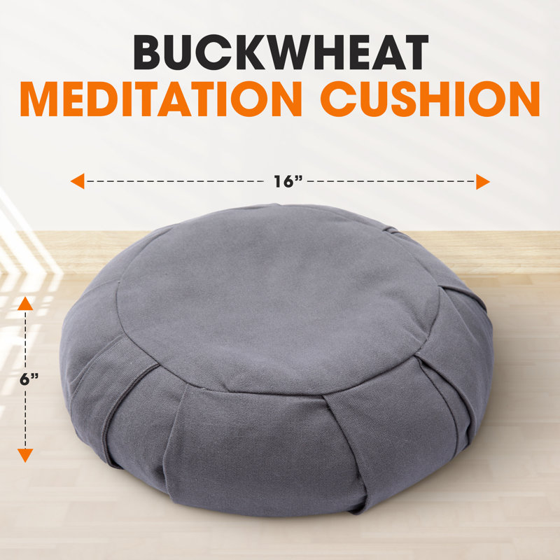 Coussin de sol 16 po avec médaillon amovible