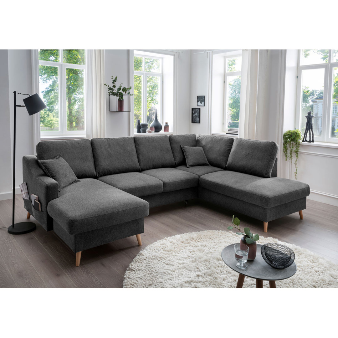 Ecksofa Emerich mit Bettfunktion