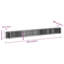 Dakota Fields Gabion Raised Bed Galvanised Iron-1819162546