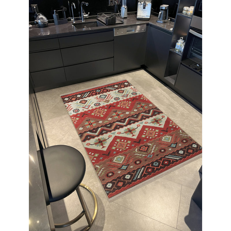 Tapis rectangulaire Kalahni, Rectangle 3 pi 4 po x 6 pi 7 po