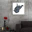 Art mural en verre acrylique épique «West Virgina 2» par Art Licensing Studio, 24 po x 24 po-117541065