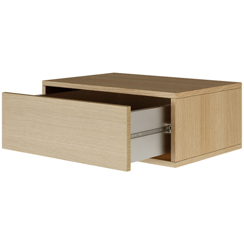 50cm W Manufactured Wood Bedside Table
