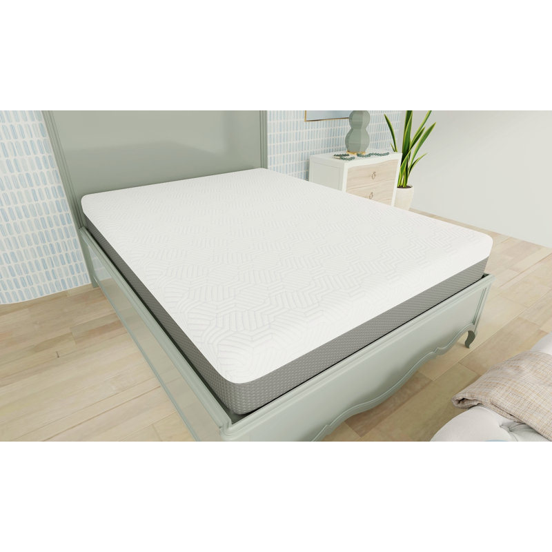 Matelas mi-ferme avec housse de refroidissement, Lit simple