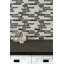 Carrelage mural et mosaïque en verre lustré imbriqué 12 po x 12 po Montessa Metro Hera