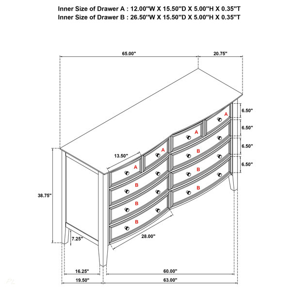 Dimensions du produit