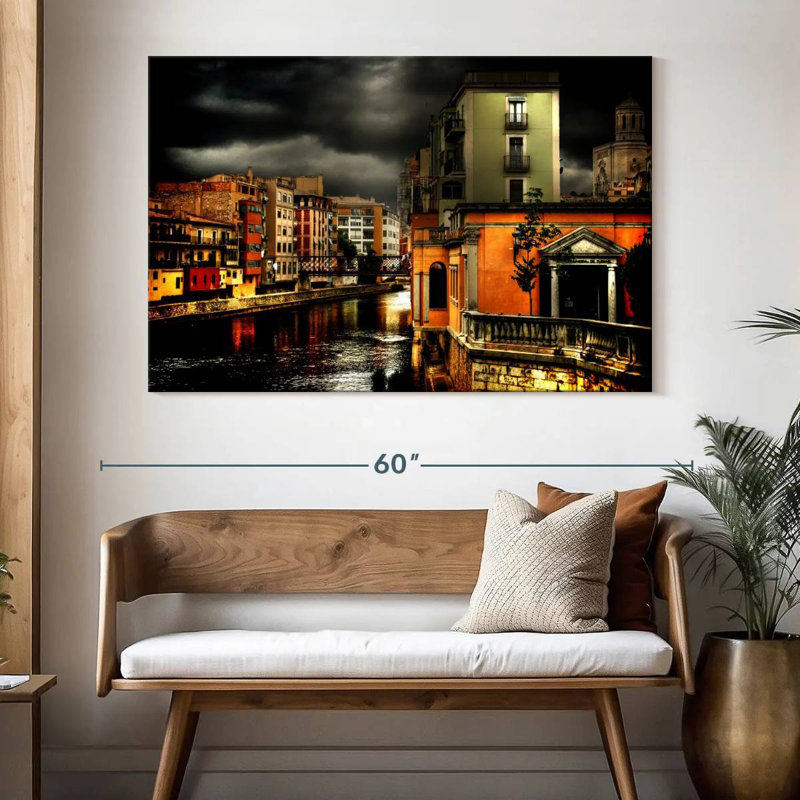 Nicci Venice Stormy Night, 34" H x 51" W