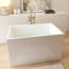 43"  Freestanding Tub Acrylic Soaking Bathtub
