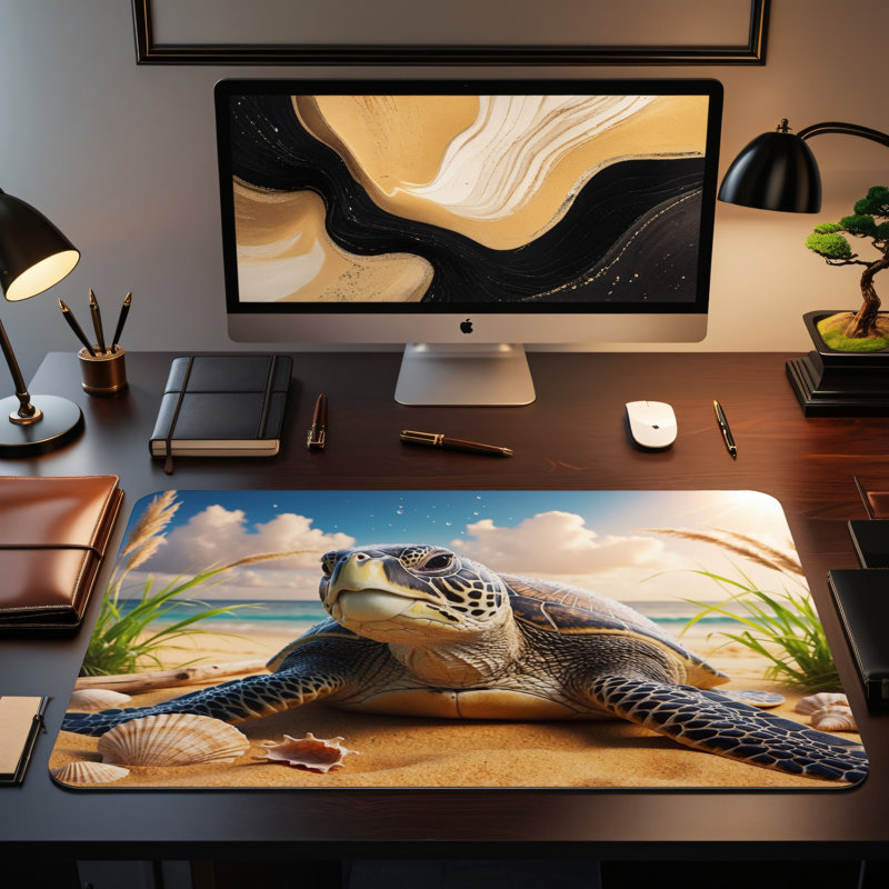 Polyester Desk Pad, 23.6x13.8