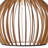 Carlea 1 - Light Matte Black Dome Pendant-880259005