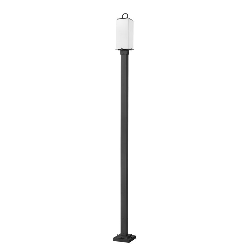 Luminaire d'extérieur 2 lumières Ahmauri, H 114 po x l 9,25 po x P 9,25 po