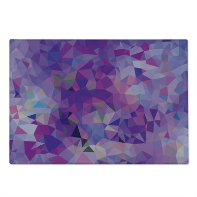 East Urban Home Glass Polygons Cutting Board