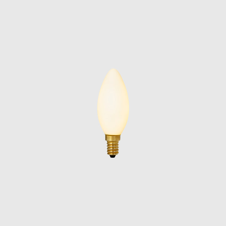33 Watt Equivalent C11 E12/Candelabra Dimmable 2700K LED Bulb