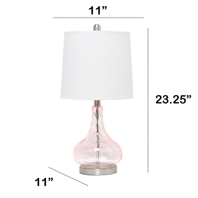 Etta Avenue™ Teen Emmalee Glass Table Lamp