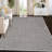 Rug – Non-Slip, Low Pile, Stain-Resistant, Washable, Solid Hallway Carpet for Kitchen, Bathroom, Laundry, Dark Gray-1740231003