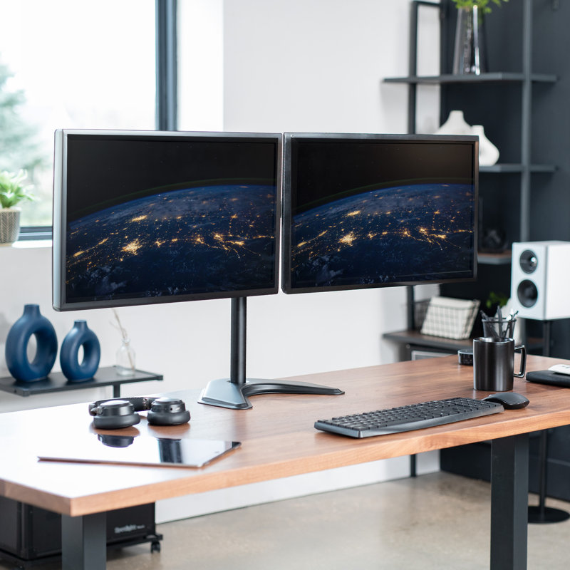 Support de bureau double